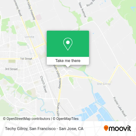 Techy Gilroy map