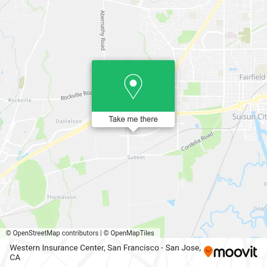 Western Insurance Center map