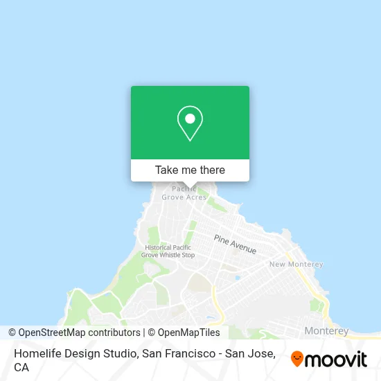 Homelife Design Studio map