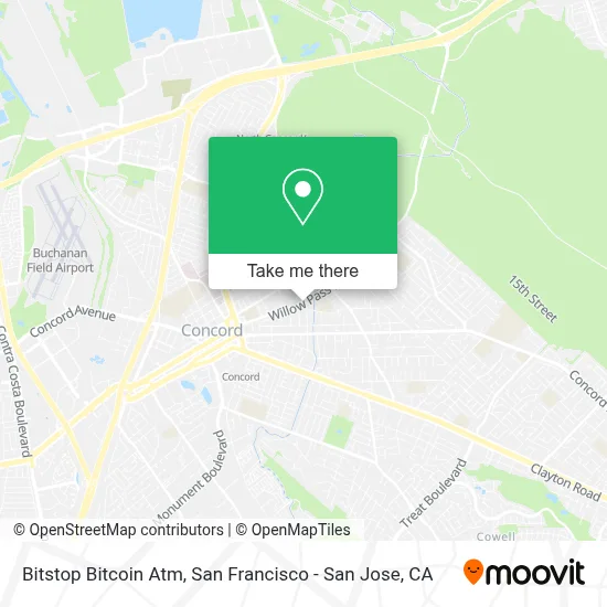 Bitstop Bitcoin Atm map