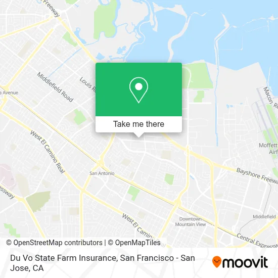Du Vo State Farm Insurance map