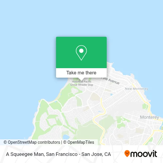 A Squeegee Man map