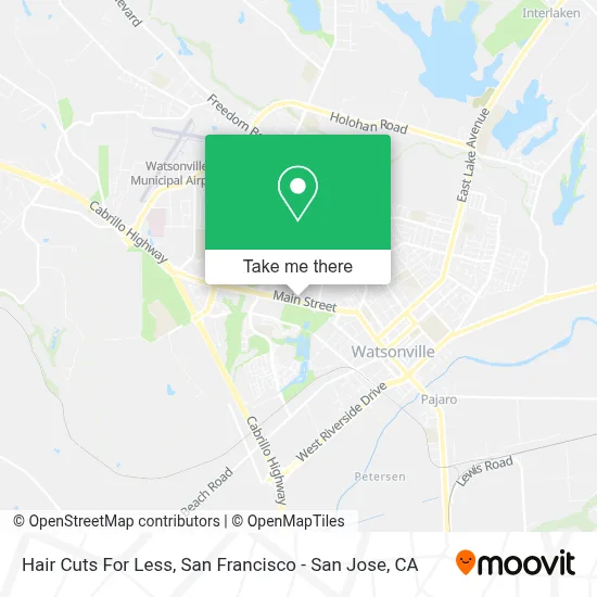 Hair Cuts For Less map