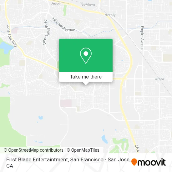 First Blade Entertaintment map