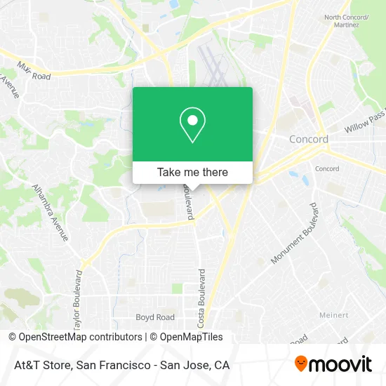 At&T Store map