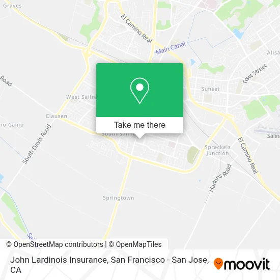 John Lardinois Insurance map