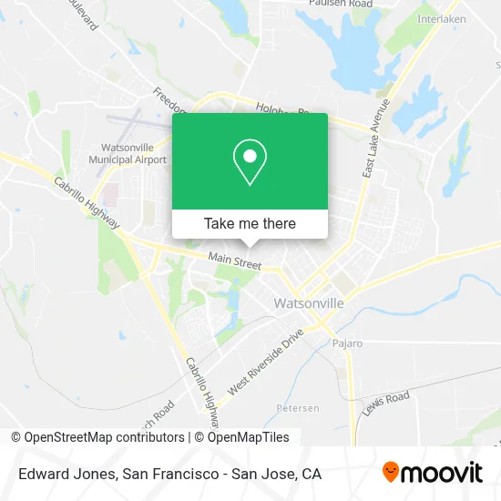 Edward Jones map