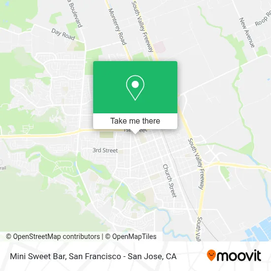Mini Sweet Bar map