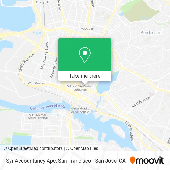 Syr Accountancy Apc map