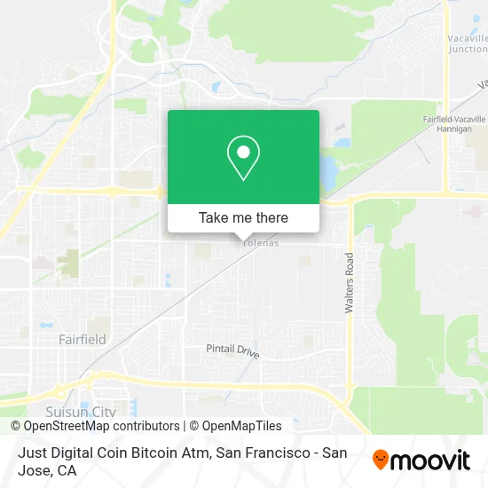 Just Digital Coin Bitcoin Atm map