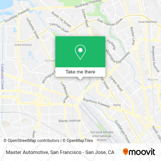 Master Automotive map