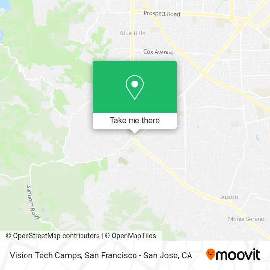 Vision Tech Camps map