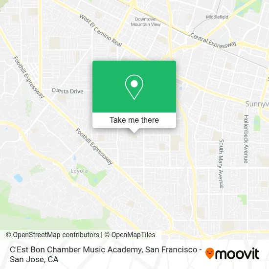 C'Est Bon Chamber Music Academy map