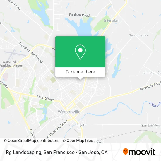 Rg Landscaping map