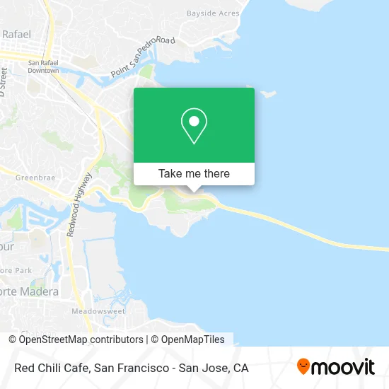 Red Chili Cafe map