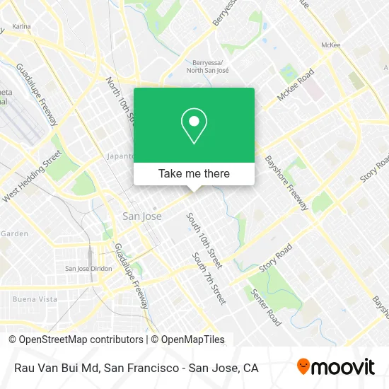 Rau Van Bui Md map