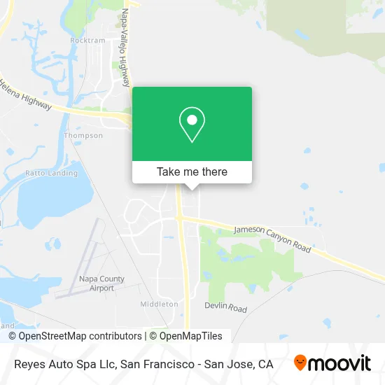 Reyes Auto Spa Llc map