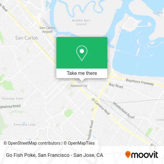 Go Fish Poke map