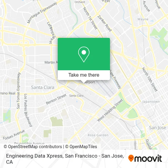 Engineering Data Xpress map