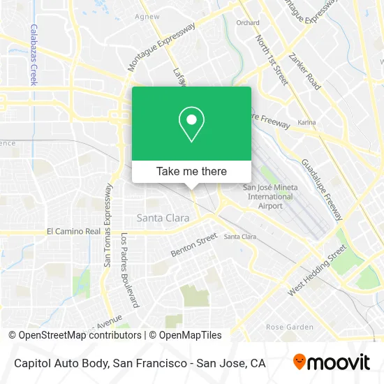 Capitol Auto Body map