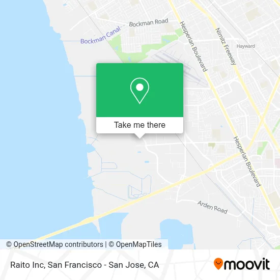 Raito Inc map