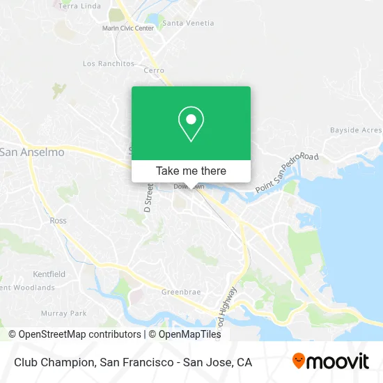 Club Champion map