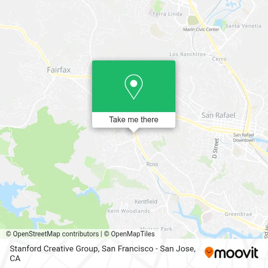 Stanford Creative Group map