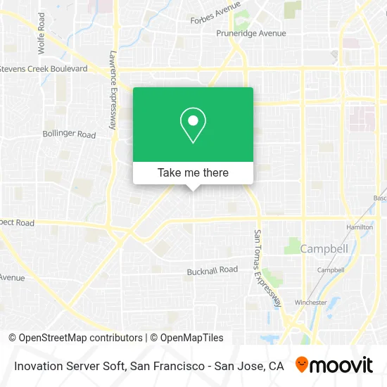 Inovation Server Soft map