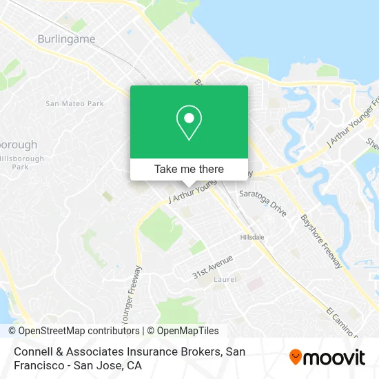Connell & Associates Insurance Brokers map
