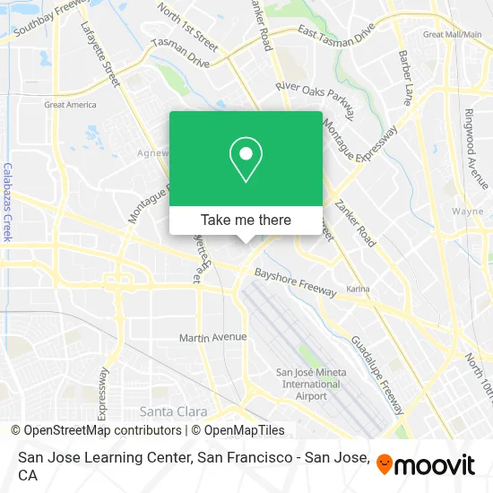San Jose Learning Center map