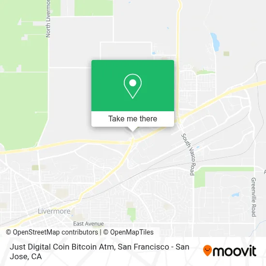 Just Digital Coin Bitcoin Atm map