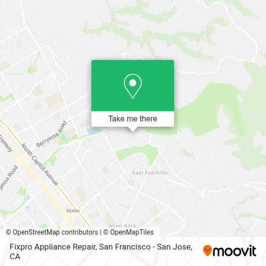 Fixpro Appliance Repair map