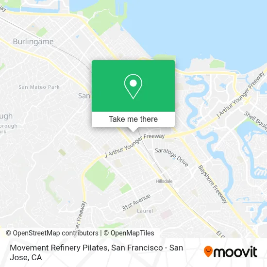 Movement Refinery Pilates map
