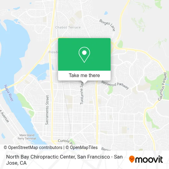 North Bay Chiropractic Center map