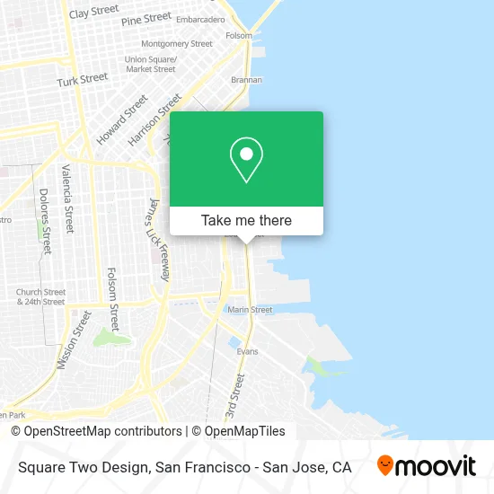 Square Two Design map