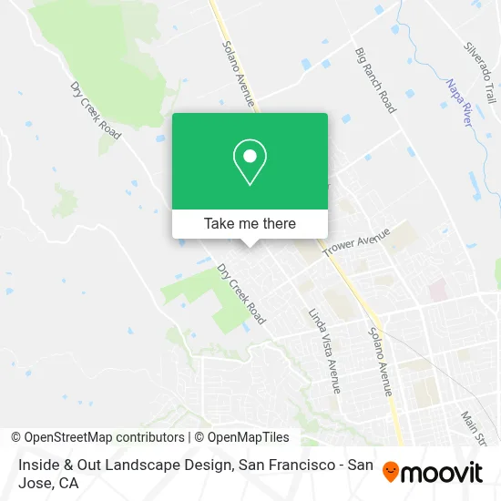 Inside & Out Landscape Design map