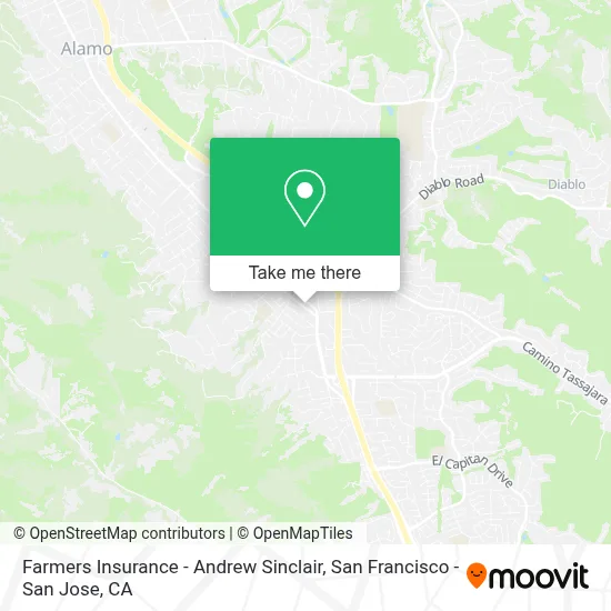 Farmers Insurance - Andrew Sinclair map