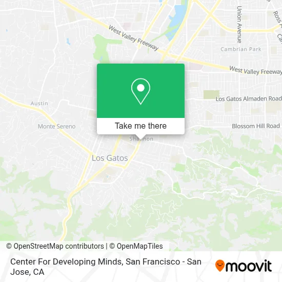 Center For Developing Minds map