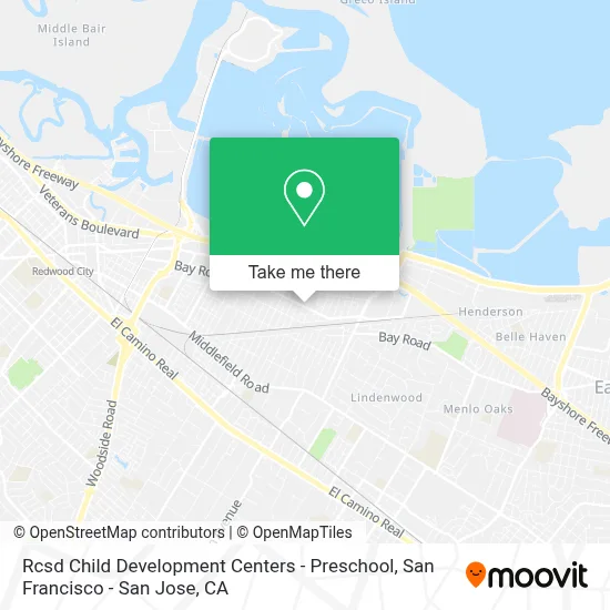 Rcsd Child Development Centers - Preschool map