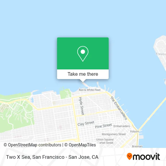 Two X Sea map