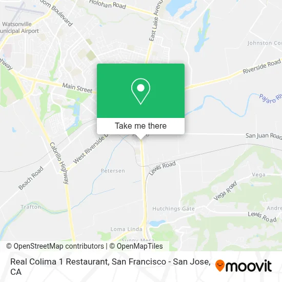 Real Colima 1 Restaurant map
