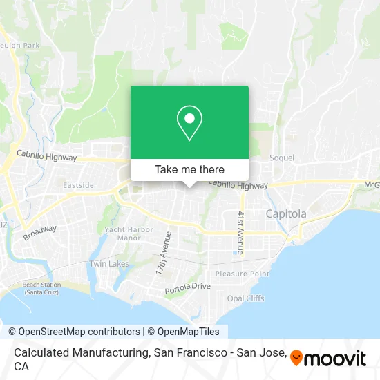 Calculated Manufacturing map