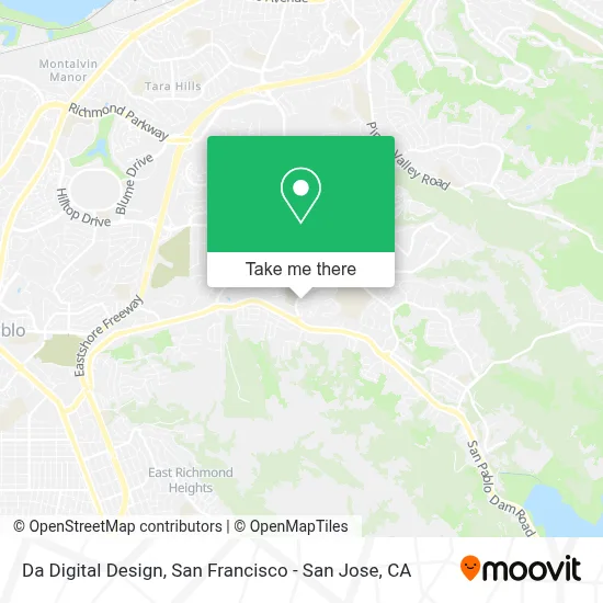 Da Digital Design map