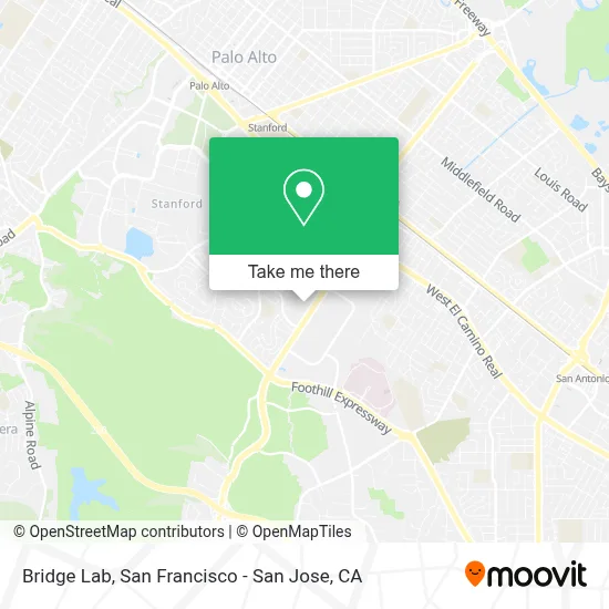 Bridge Lab map