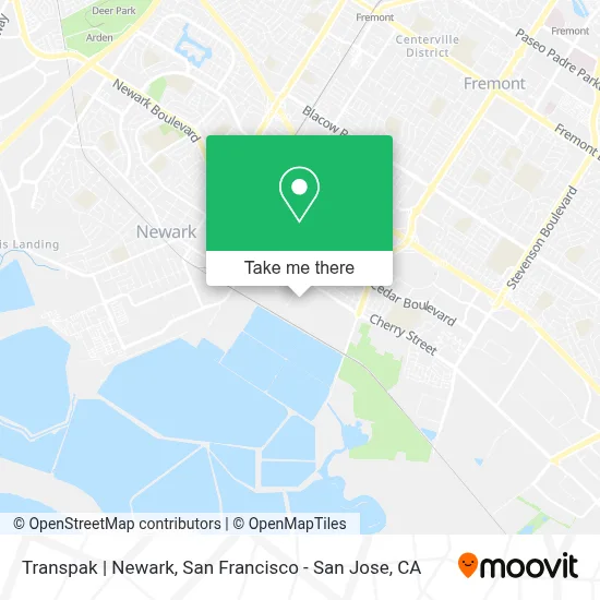 Transpak | Newark map