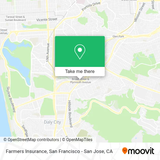 Farmers Insurance map