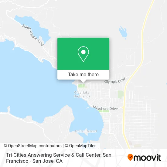 Tri-Cities Answering Service & Call Center map
