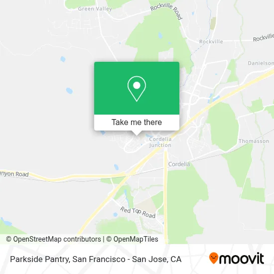 Parkside Pantry map