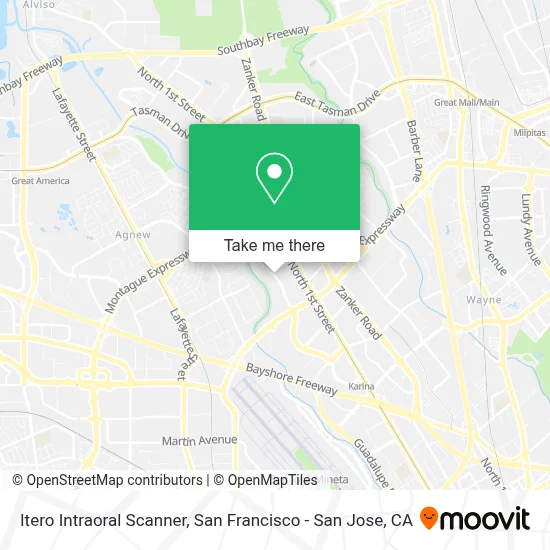 Itero Intraoral Scanner map