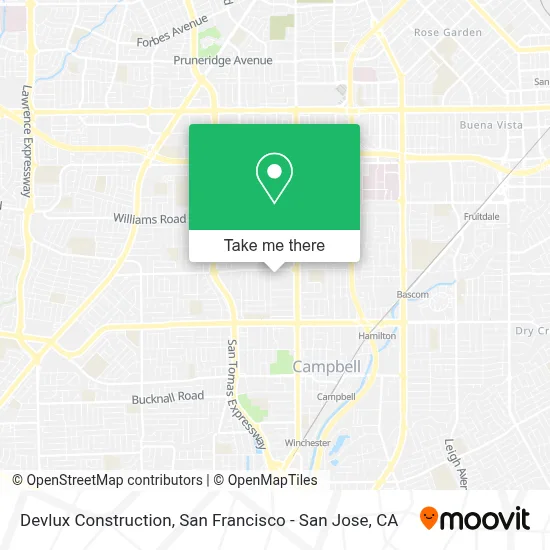 Devlux Construction map